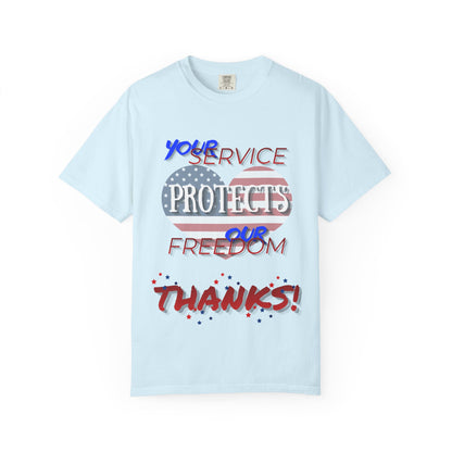 Thanks 4 Service Memorial Day - Unisex T-shirt