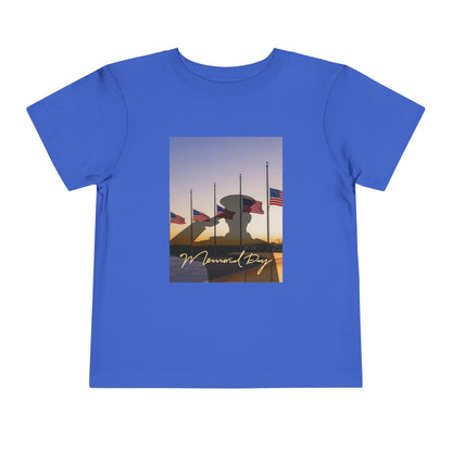 Half Mast Memorial Day Tee — Toddler Graphic T-Shirt
