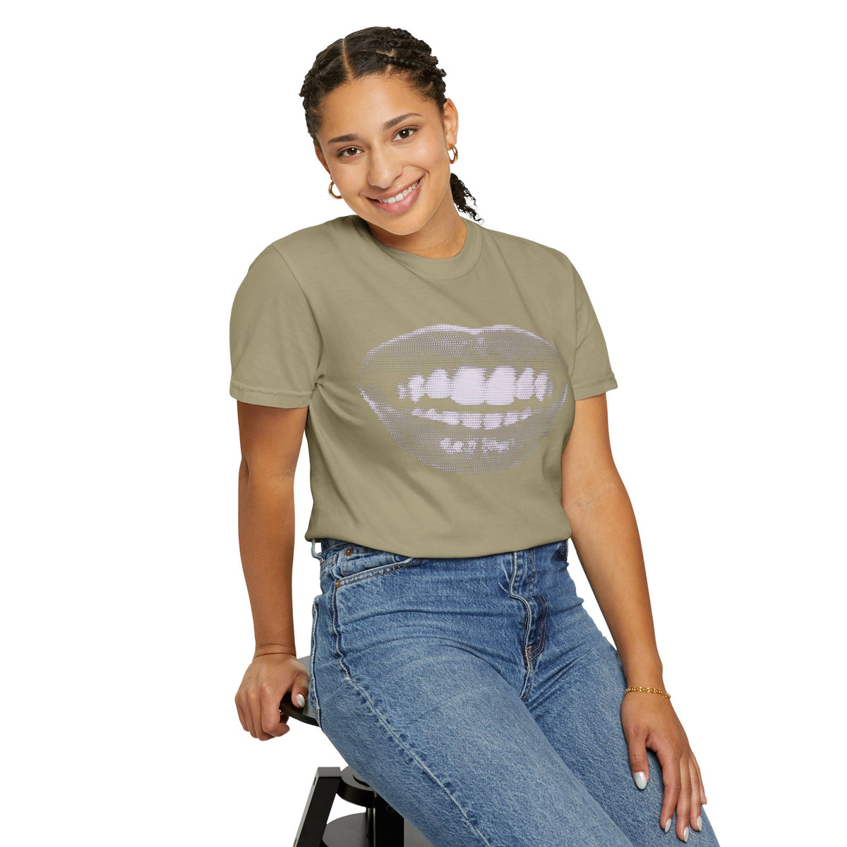 Mouth Fit Glitch Tee - Unisex CC1717 T-shirt