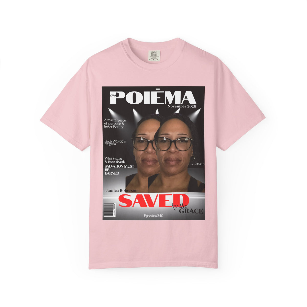 Personalize It! God's Poiema Magazine Tee - Unisex CC1717 T-shirt
