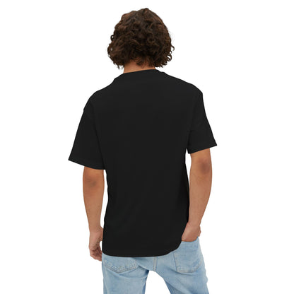 Black & Gold Bold Font Personalize It! B Day Tee – Oversized Box Graphic T-Shirt