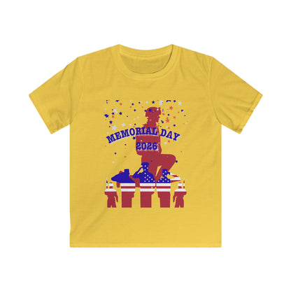 Memorial Day 2026 Kids Tee - Graphic T-Shirt