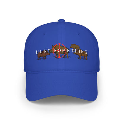 Unisex Hunt Something Boar Low-Profile Baseball Cap - Printed
