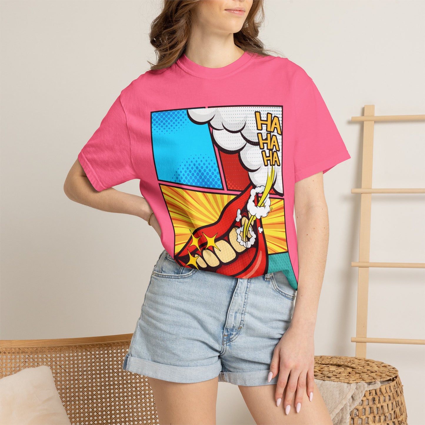 Comic 3Ha Tee - Unisex T-shirt