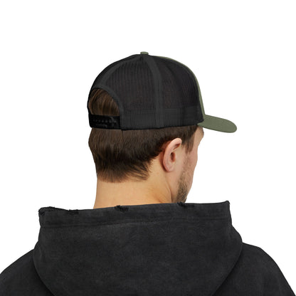 Unisex Star Snapback Trucker Cap - Embroidered
