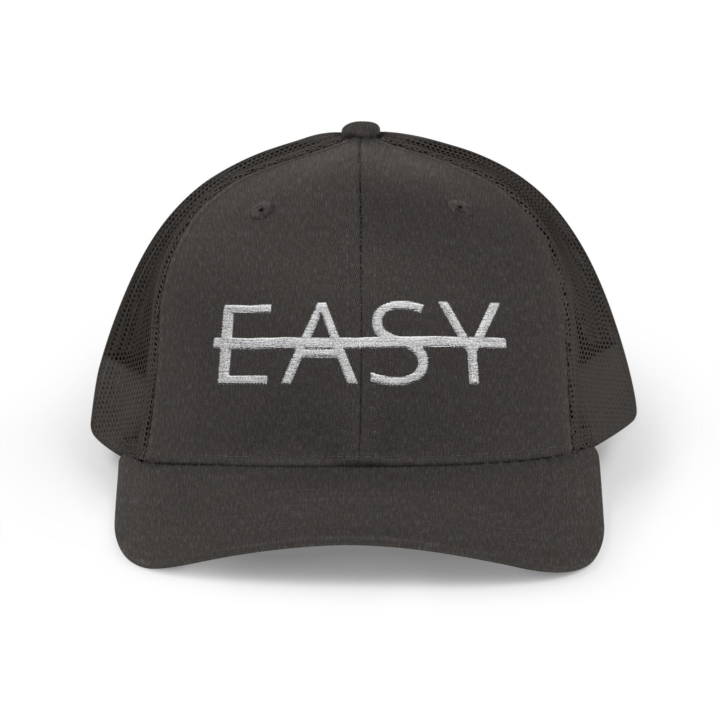 Unisex Not Easy Snapback Trucker Cap - Embroidered