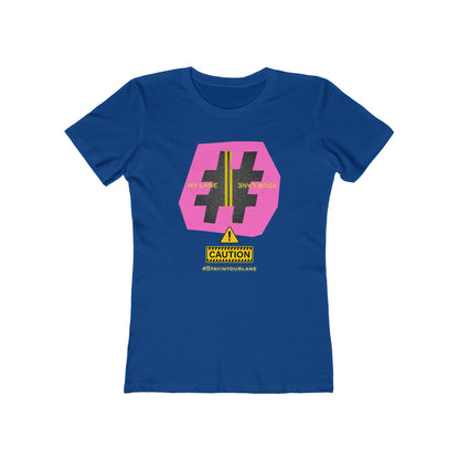 Pink Lanes Tee - Women’s Boyfriend Fit Celebration T-Shirt