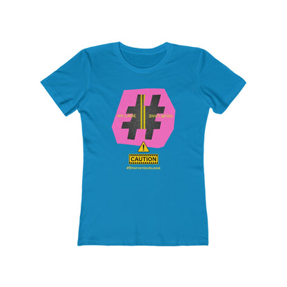 Pink Lanes Tee - Women’s Boyfriend Fit Celebration T-Shirt