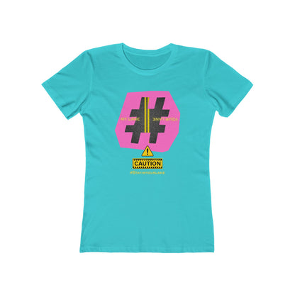 Pink Lanes Tee - Women’s Boyfriend Fit Celebration T-Shirt