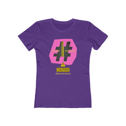 Pink Lanes Tee - Women’s Boyfriend Fit Celebration T-Shirt