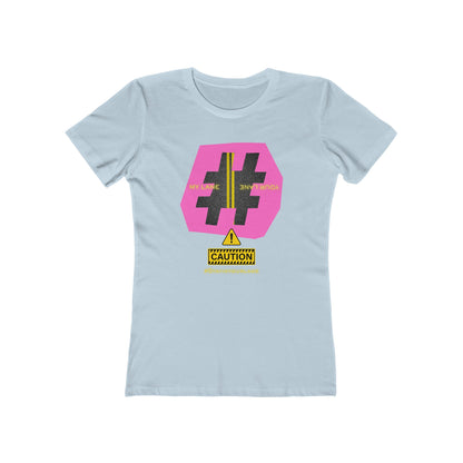 Pink Lanes Tee - Women’s Boyfriend Fit Celebration T-Shirt