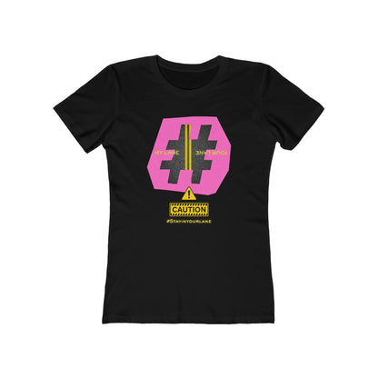 Pink Lanes Tee - Women’s Boyfriend Fit Celebration T-Shirt
