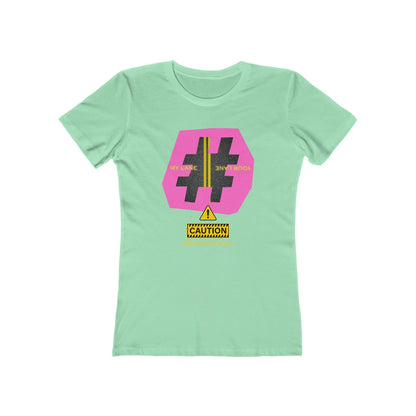 Pink Lanes Tee - Women’s Boyfriend Fit Celebration T-Shirt