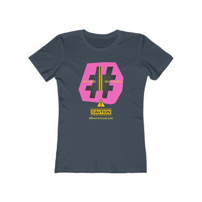 Pink Lanes Tee - Women’s Boyfriend Fit Celebration T-Shirt