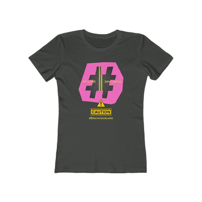 Pink Lanes Tee - Women’s Boyfriend Fit Celebration T-Shirt