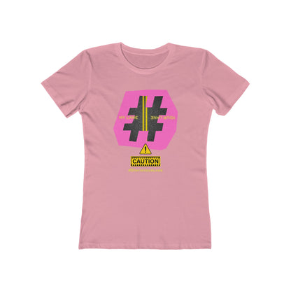Pink Lanes Tee - Women’s Boyfriend Fit Celebration T-Shirt