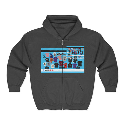 Copy of Personalize It! Gray Business Full - Zip Hoodie