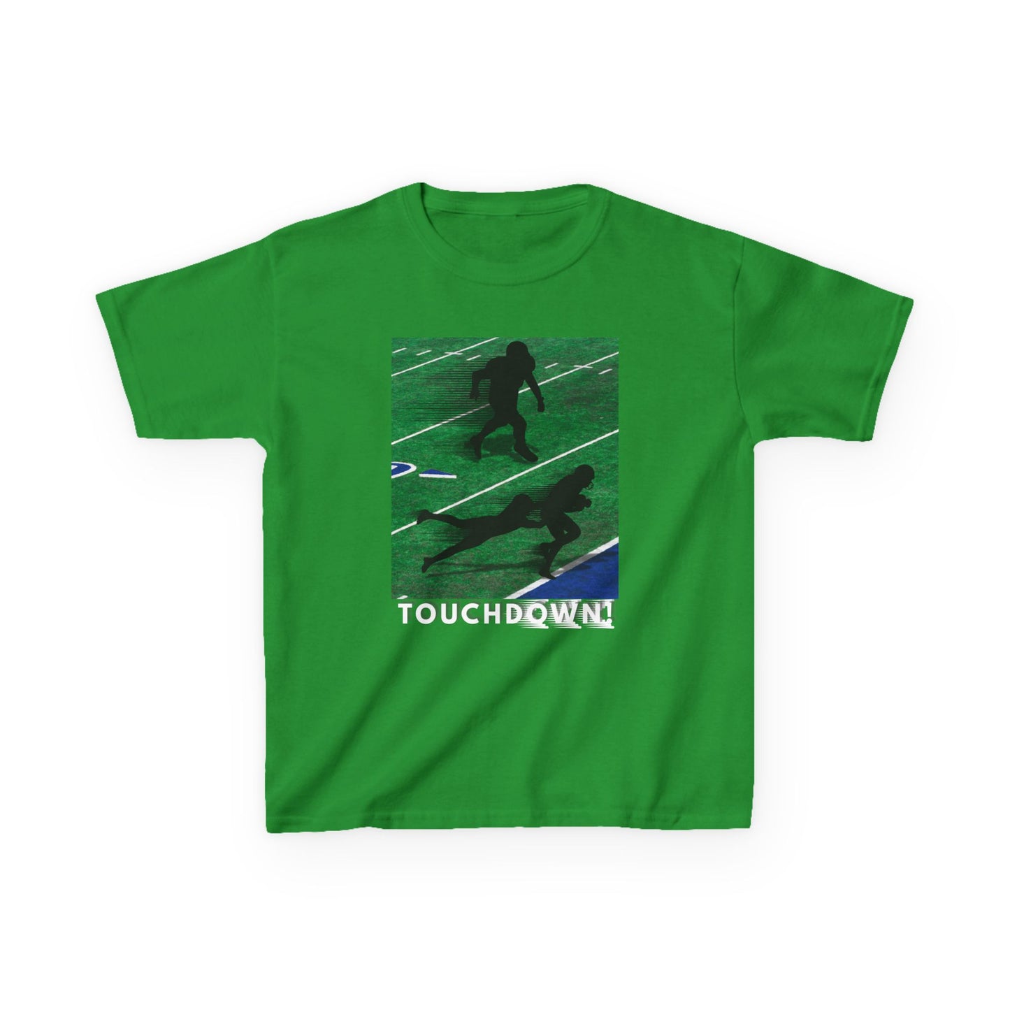 Touchdown Football Tee — Youth Graphic T-Shirt