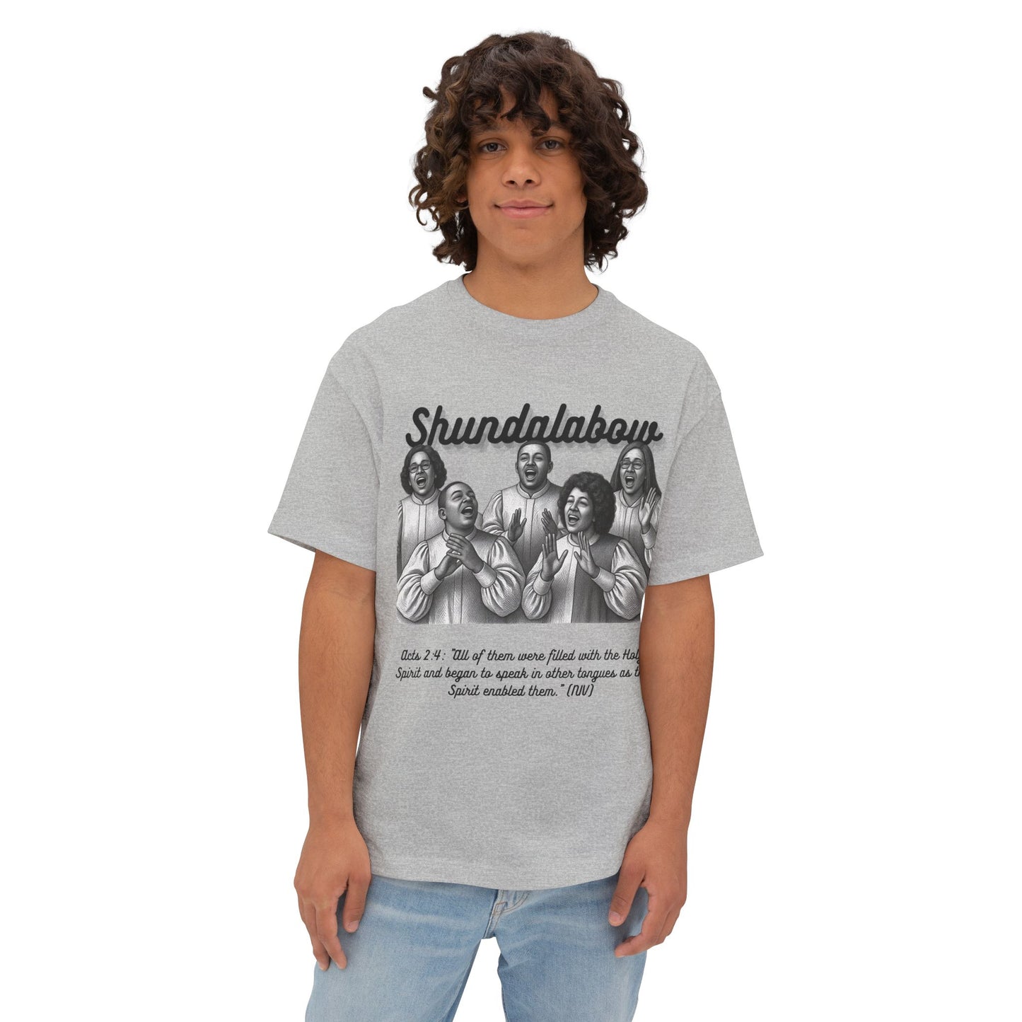 Choir Shundalabow – Oversized Box Graphic T-Shirt