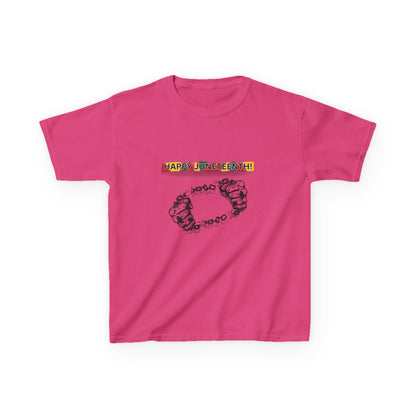 Chain Break Happy Juneteenth Tee - Kids T-Shirt