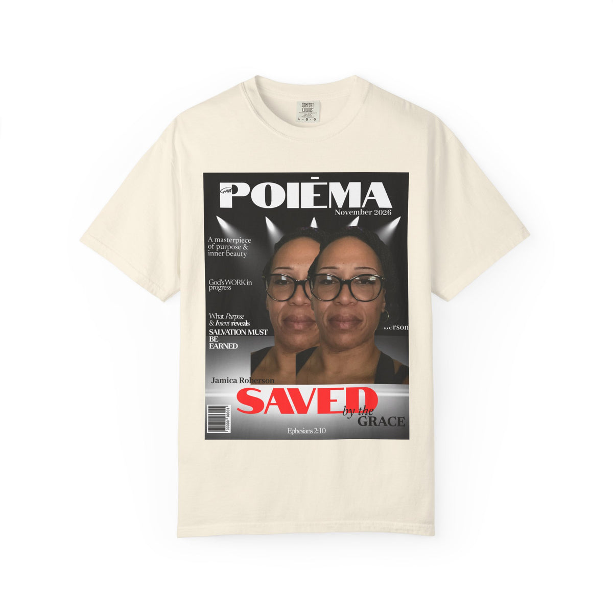 Personalize It! God's Poiema Magazine Tee - Unisex CC1717 T-shirt