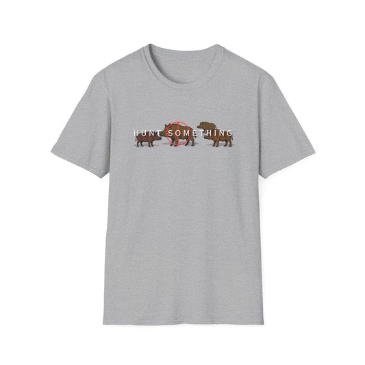 Hunt Something Wild Hog Tee - G64000 Unisex T- Shirt