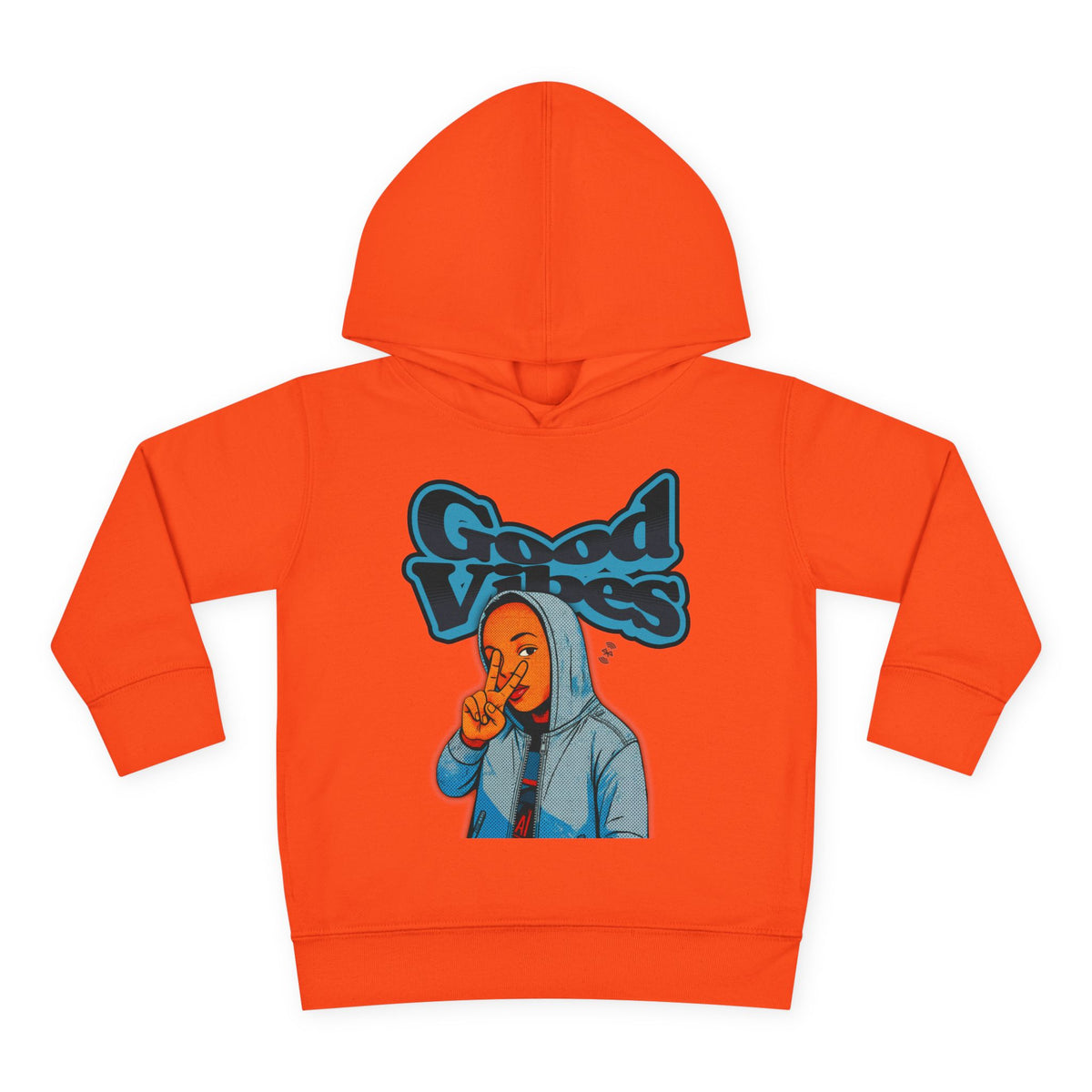 Peace Good Vibes  - Toddler Hoodie RS336