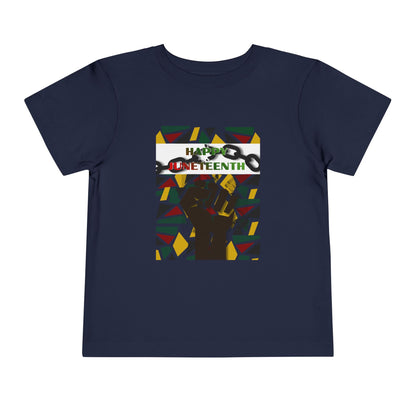 Happy Juneteenth Toddler Tee — Graphic T-Shirt