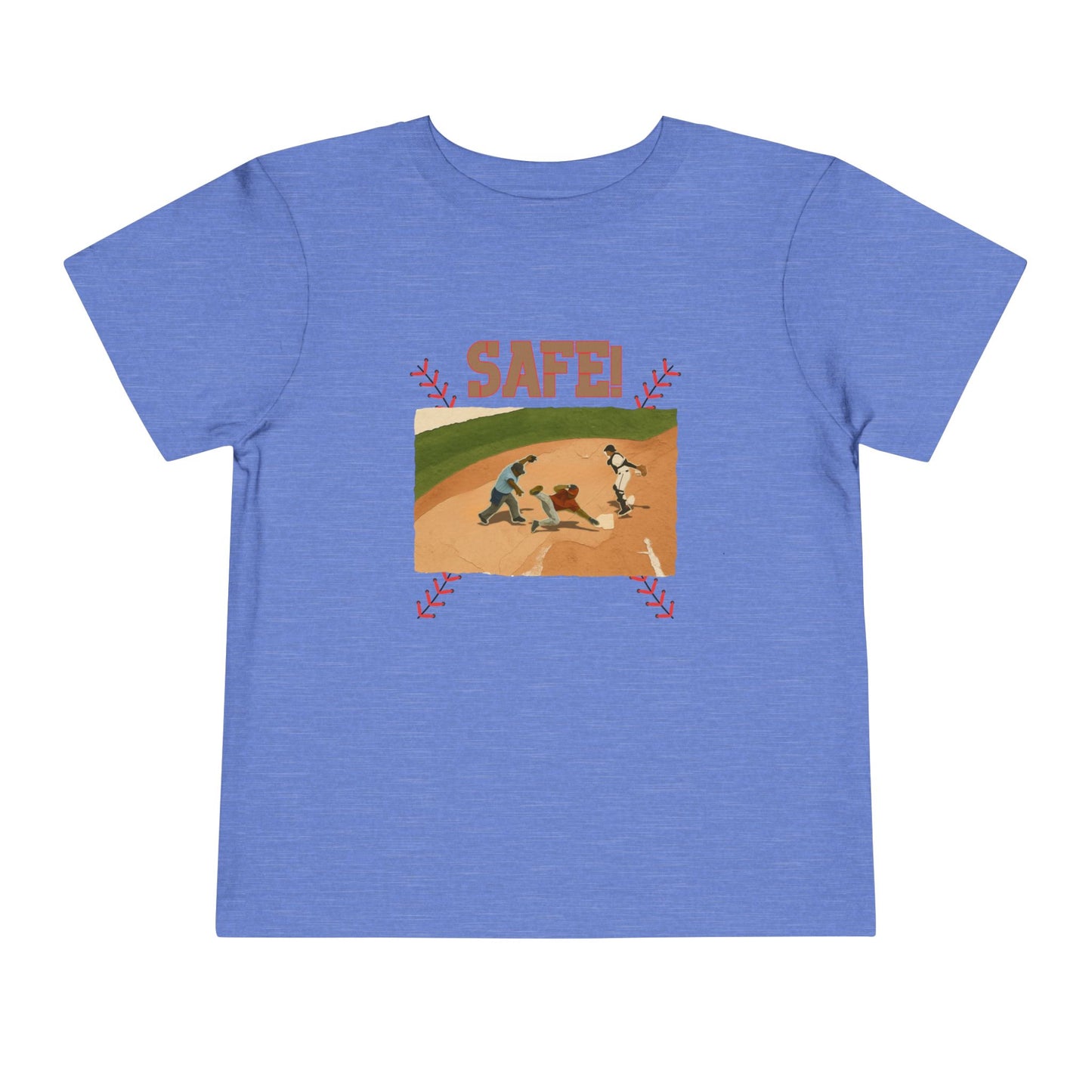 Safe Baseball Tee - Toddler Graphic T-Shirt