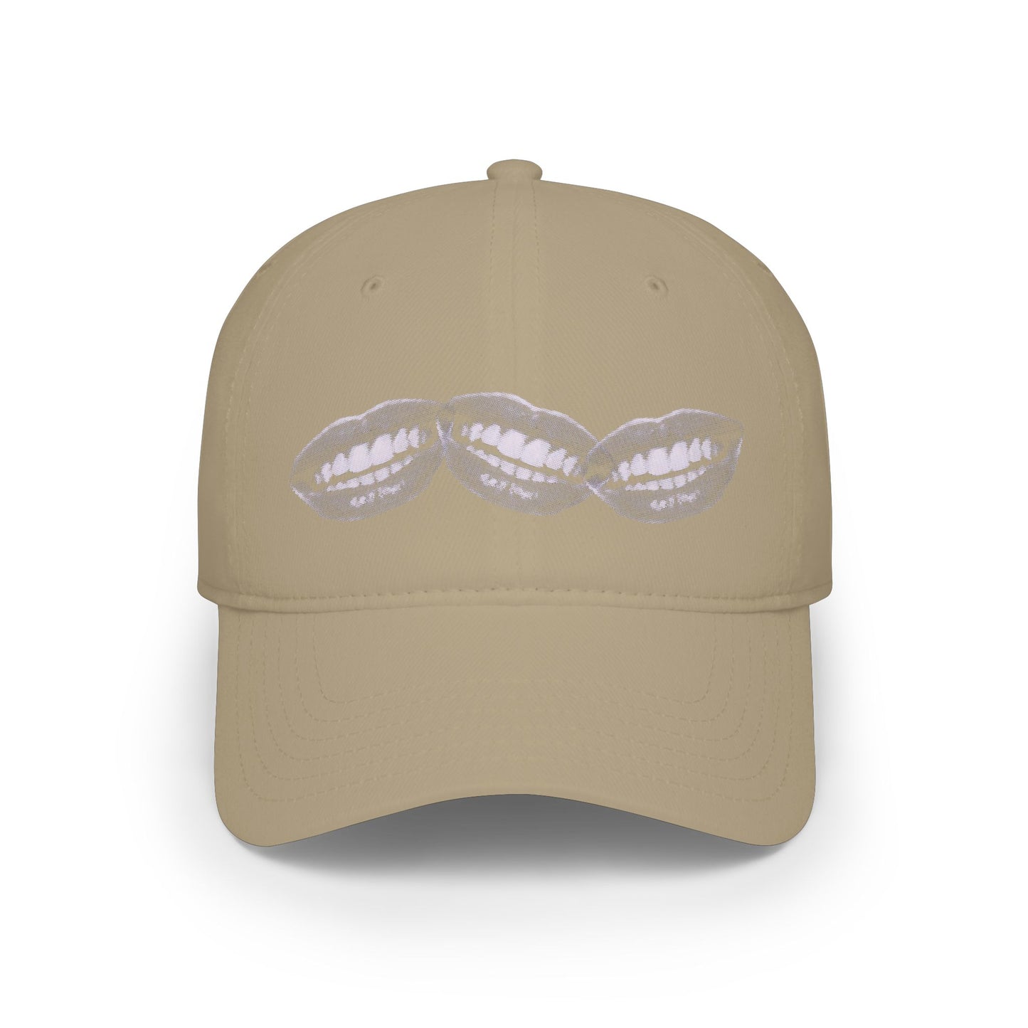 Unisex 3Smile Glitch Low-Profile Baseball Cap - Printed