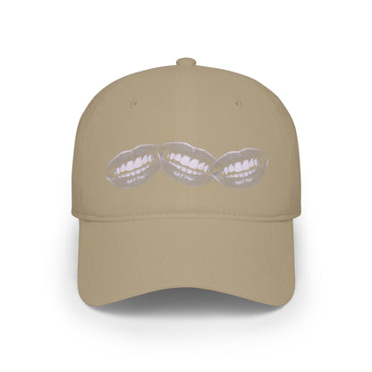 Unisex 3Smile Glitch Low-Profile Baseball Cap - Printed