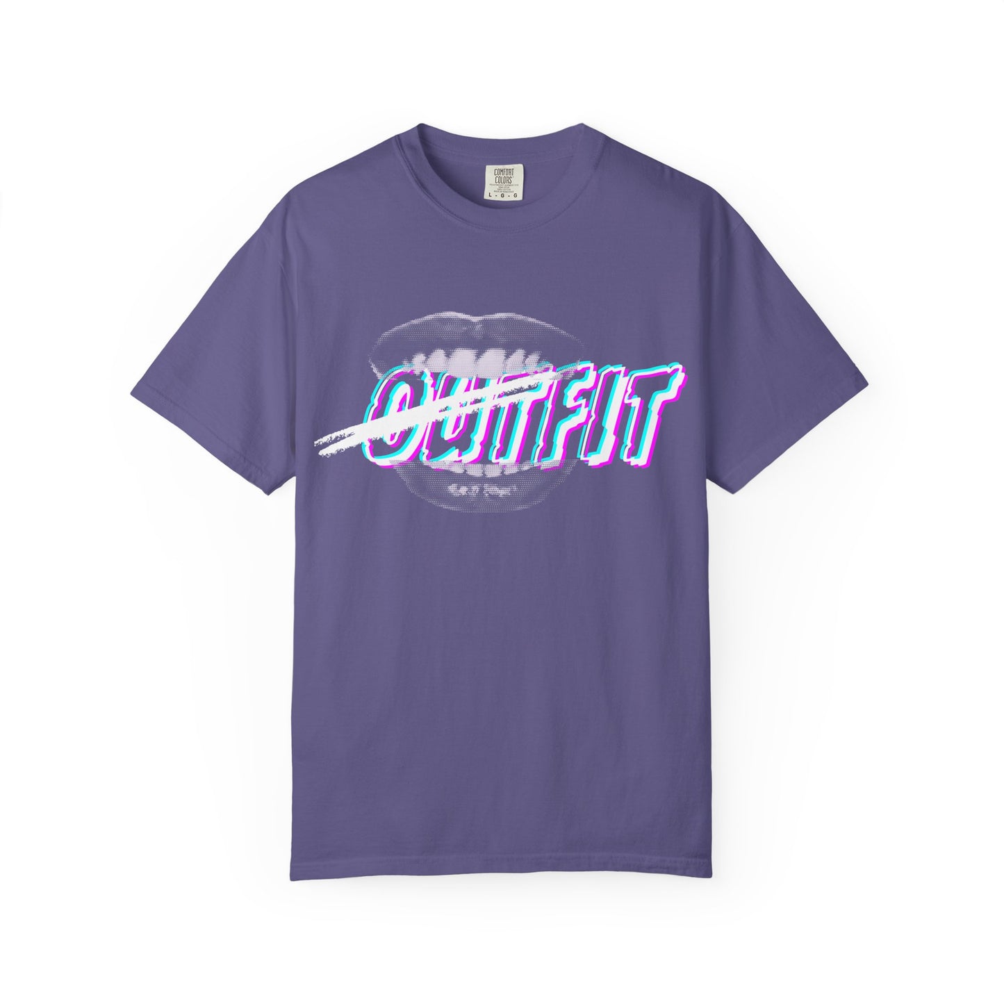 Mouth Fit Glitch Tee - Unisex T-shirt