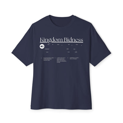 Kingdom Tee – Oversized Box Graphic T-Shirt