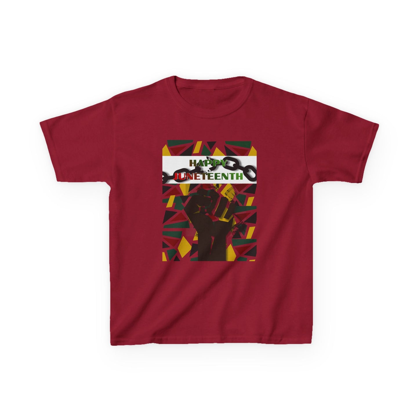 Happy Juneteenth Kids Celebration Tee — Graphic T-Shirt