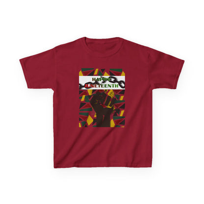 Happy Juneteenth Kids Celebration Tee — Graphic T-Shirt