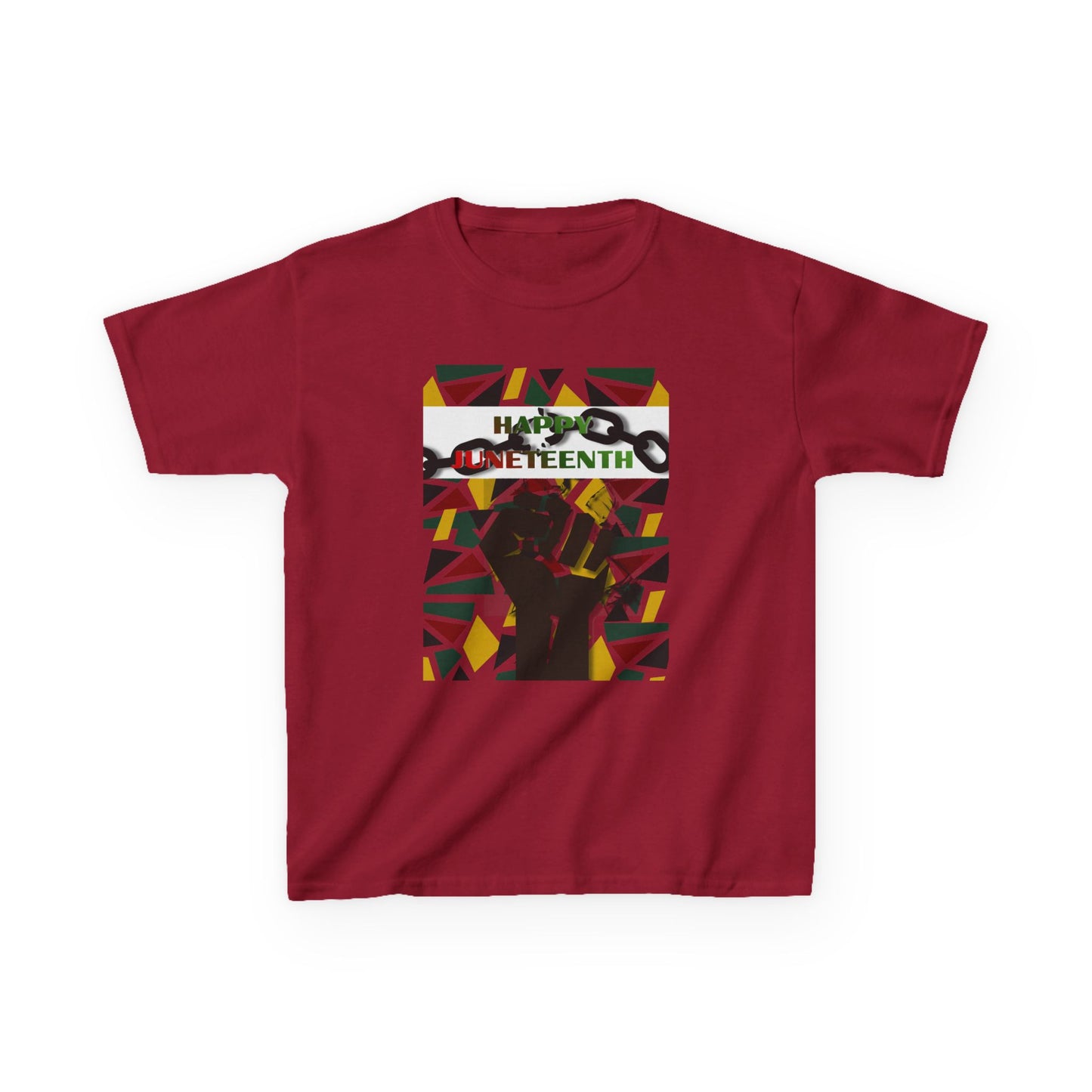 Happy Juneteenth Kids Celebration Tee — Graphic T-Shirt
