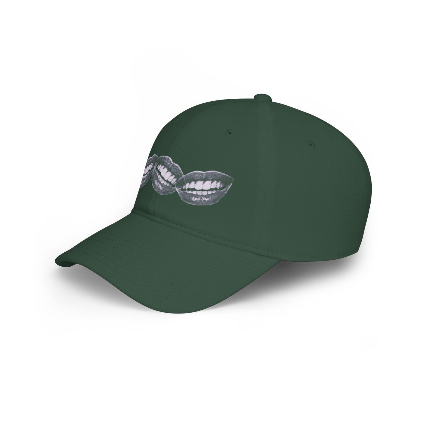 Unisex 3Smile Glitch Low-Profile Baseball Cap - Printed