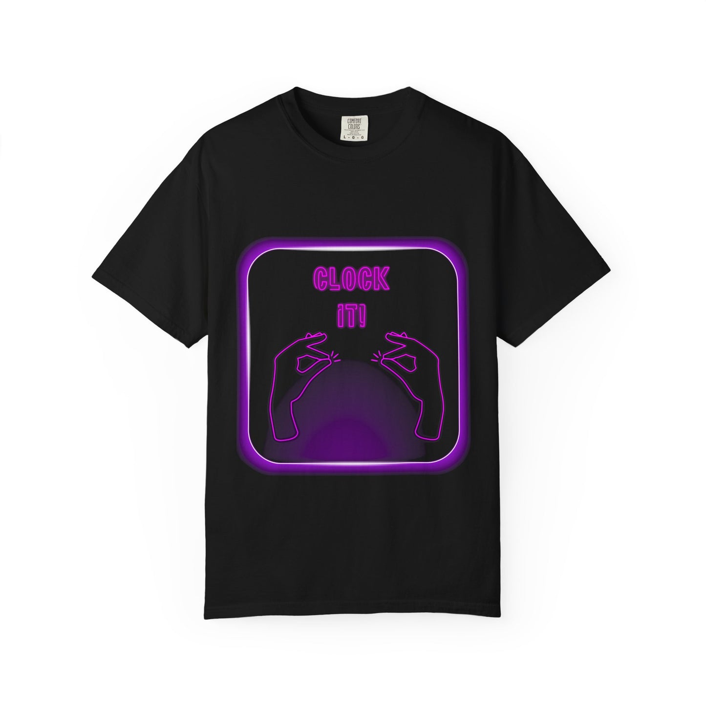 Clock it Fuchsia Tee -Unisex T-shirt