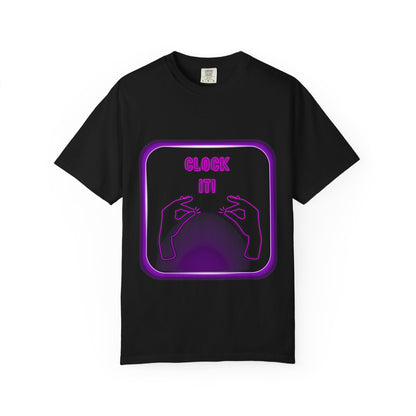Clock it Fuchsia Tee -Unisex T-shirt