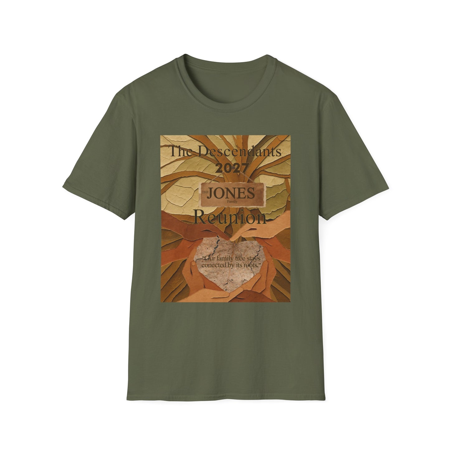 Jones Descendants FR Tee — Unisex Softstyle T-Shirt $16.47-$20.80