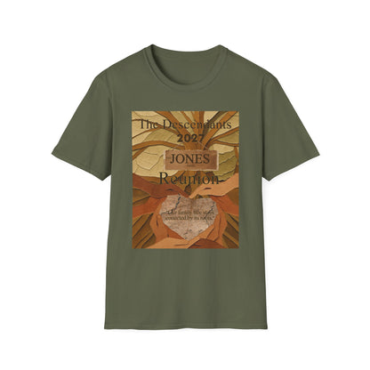 Jones Descendants FR Tee — Unisex Softstyle T-Shirt $16.47-$20.80