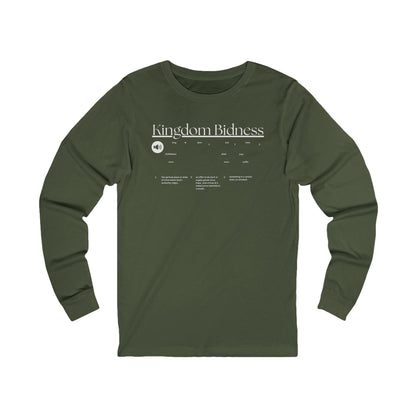 Kingdom - Women's Graphic Long Sleeve Tee BC3501