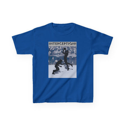 Football Interception Tee - Kids T-Shirt