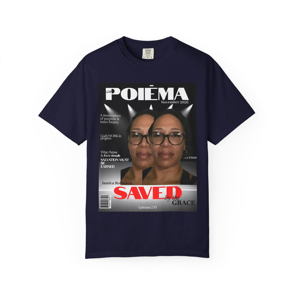 Personalize It! God's Poiema Magazine Tee - Unisex CC1717 T-shirt