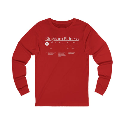 Kingdom - Women's Graphic Long Sleeve Tee BC3501