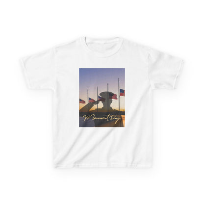 Half Mast Memorial Day Tee — Youth Graphic T-Shirt