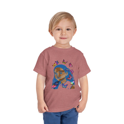 Blue Melanin Tee - Graphic Toddler T-Shirt