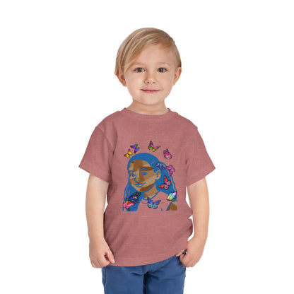 Blue Melanin Tee - Graphic Toddler T-Shirt