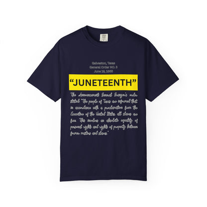 Juneteenth G O 3 Tee - Unisex T-shirt