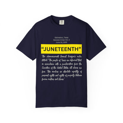 Juneteenth G O 3 Tee - Unisex T-shirt